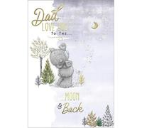 Me To You Bear Dad Love You to the Moon & Back Father's Day Card