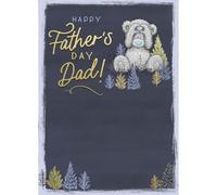 Me To You Bear Dad Making Heart Shape Father's Day Card