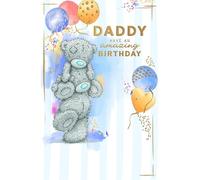 Me To You Bear 'Daddy Birthday' Tatty Teddy Luxury Card, 6 x 9 Inches - Official Collection