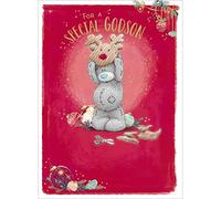 Me To You Bear Godson Christmas Card
