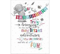 Me To You Bear Good Luck at University Card