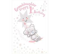 Me To You Bear Granddaughter 1st Birthday Tiny Tatty Teddy Birthday Card