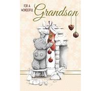 Me To You Bear Grandson Christmas Card
