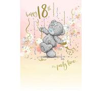 Me To You Bear Happy 18th Birthday Card