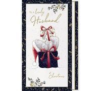 Me To You Bear Husband Handmade Christmas Card