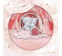 Me To You Bear Love You Forever Handmade Valentine's Day Card