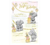 Me To You Bear Lovely Wife Verse Birthday Card