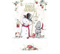 Me To You Bear Nana & Grandad Christmas Card