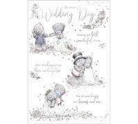 Me To You Bear On Your Wedding Day Verse Card