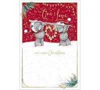 Me To You Bear One I Love Christmas Card