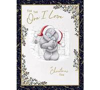 Me To You Bear One I Love Large Christmas Card