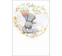 Me To You Bear Sister In Law Cupcake Birthday Card