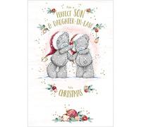 Me To You Bear Son and Daughter-In-Law Christmas Card