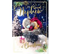 Me To You Bear Special Nephew Photo Finish Christmas Card