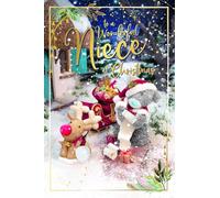 Me To You Bear Special Niece Photo Finish Christmas Card