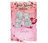 Me To You Bear Tatty Teddy Sat On Bench Valentine's Day Card