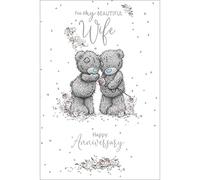 Me To You Bear WIFE Anniversary Me to You Bear ASM01228, 153mm x 230mm / 6 inch x 9 inch.