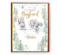 Me To You Bear Wonderful Boyfriend Luxury Boxed Christmas Card