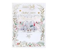 Me To You Bear Wonderful Wife Boxed Christmas Card
