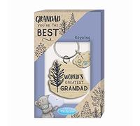 Me To You Bear World's Greatest Grandad Wooden Key Ring
