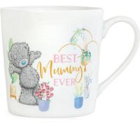 Me to You Tatty Teddy 'Best Mummy Ever' Boxed Ceramic Mug - Official Mother's Day Collection, Blue,grey