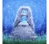 Me to You Blank Card Tatty Teddy With Loveheart Paws - Official Collection