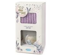 Me To You Candle And Sock Gift Set Purple