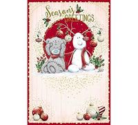 Me To You Christmas Card - Season's Greetings