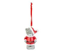 Me to You Christmas Tree Decoration With Satin Ribbon, Tatty Teddy Dressed As Santa - Official Collection