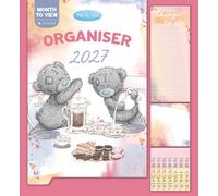 ME TO YOU TATTY TEDDY 2027 HOUSEHOLD PLANNER - including space to store plans for every member of the household and complete with cute stickers. 30 x 34 cm - Official Collection