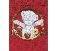 Me to You For A Wonderful Mum & Dad Christmas Card Parents - Tatty Teddy X01LZ091