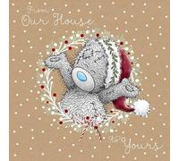 Me To You From Our House To Yours Bear Christmas Card
