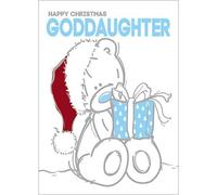 Me To You Goddaughter Bear Christmas Card