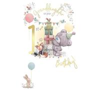 Me To You Granddaughter Happy 1st Birthday Card
