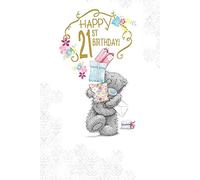 Me To You Happy 21st Birthday Bear Card