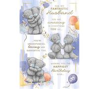 Me To You Husband Verse Bear Birthday Card