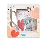 Me to You Love is Love Mug VGM22002 Red, White Ceramics