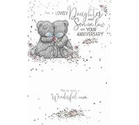 Me To You Lovely Daughter and Son in Law Anniversary Card, 153mm x 230mm, Mixed