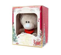 Me to You Bear - Tiny Tatty Teddy My First Christmas - Official Collection - Grey/Blue Gift Box