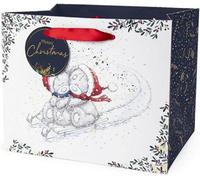 Me To You Medium Christmas Giftbag
