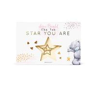 Me to You 'Shine' Star-Shaped Bracelet - Official Collection, Gold,Grey,Pink