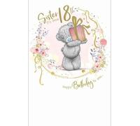 Me To You Sister 18th Birthday Bear Card
