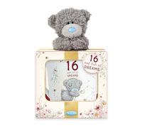 Me to You Tatty Teddy 16th Birthday Mug and Plush Boxed Gift Set, Light Blue