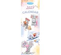 Me to You Tatty Teddy 2027 Multibrand Slim Calendar, featuring cute Tatty Teddy iluustrations in a variety of styles. 14.5 x 42 cm - Official Collection