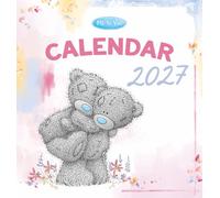 Me to You Tatty Teddy 2027 Spiral Bound Desk Calendar with original hand-drawn iluustrations 16 x 17.8 cm - Official Collection