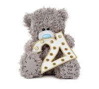 Me to You Tatty Teddy 21st Lightbox Effect Bear - Official Collection, Grey