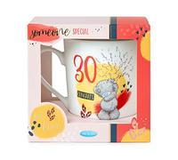 Me to You Tatty Teddy 30th Birthday Mug Ceramic in a Gift Box - Official Collection, White