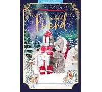 Me to You Tatty Teddy 3D Christmas Keepsake Card For A Wonderful Friend 6x9ins - Official Collection