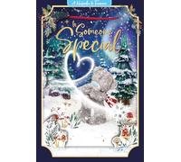 Me to You Tatty Teddy 3D Christmas Keepsake Card For Someone Special, Tatty Teddy With Magical Snowflake 6x9ins - Official Collection