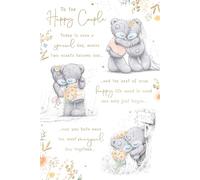 Me to You Tatty Teddy 6 x 9 Inches Wedding Day Card For The Happy Couple, Storyboard Design (15 x 22 Cms) - Official Collection